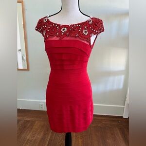 Sherri Hill Red Dress